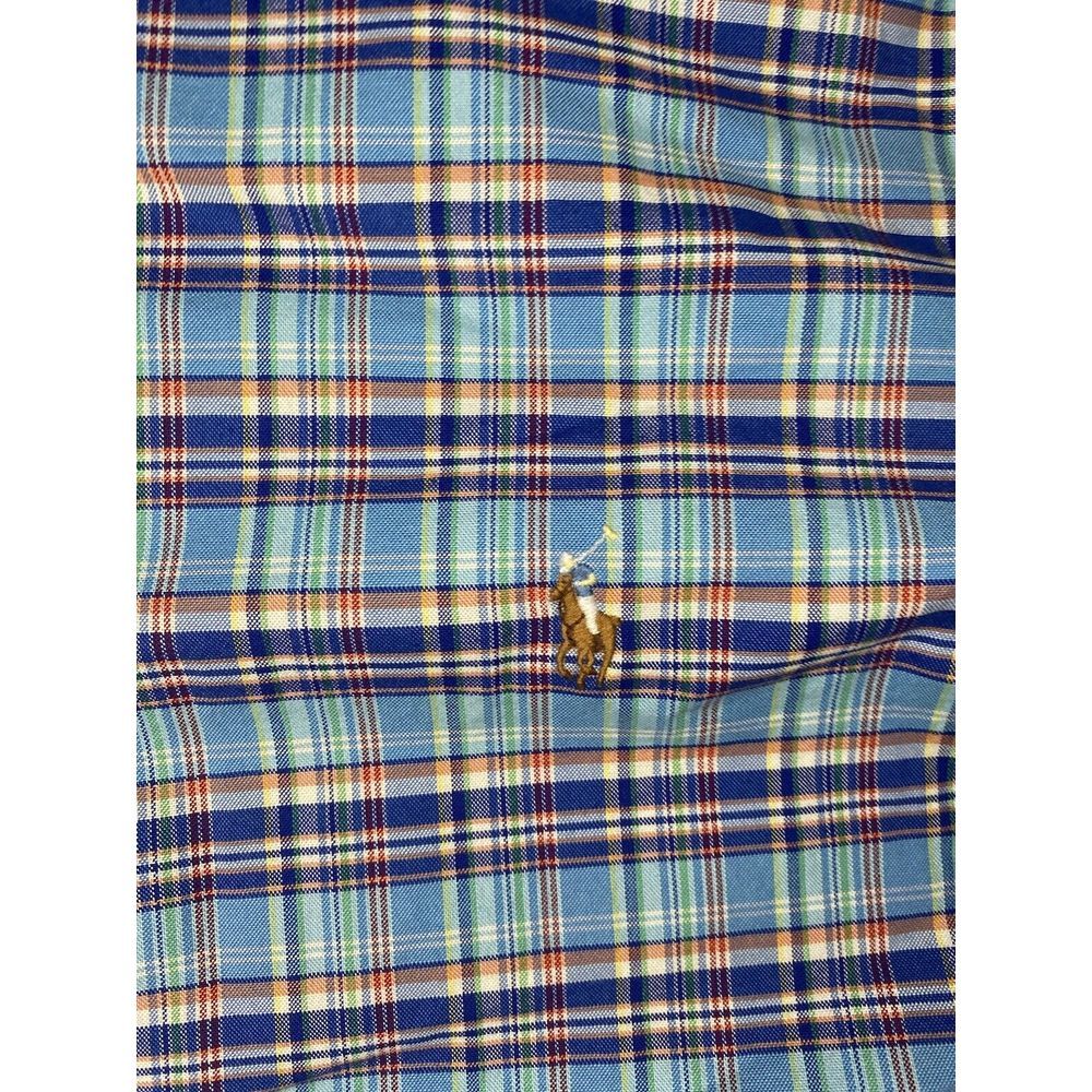 Ralph Lauren‎ Slim Fit Stretch Oxford Striped Button Up Size XXL TTG - Picture 3 of 5